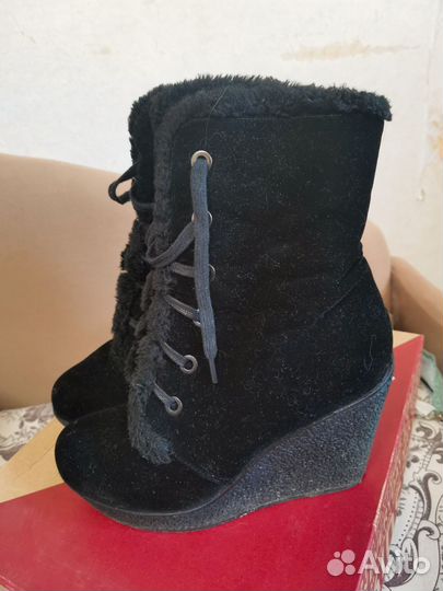 Ботинки зимние женские 38
