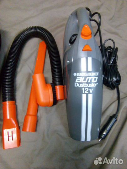 Пылесос автомобильный black+decker ACV1205-XK