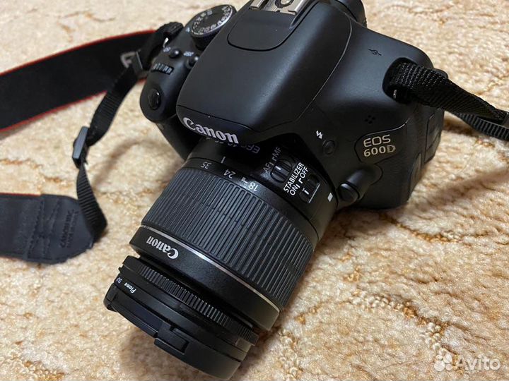 Зеркальный фотоаппарат canon 600d