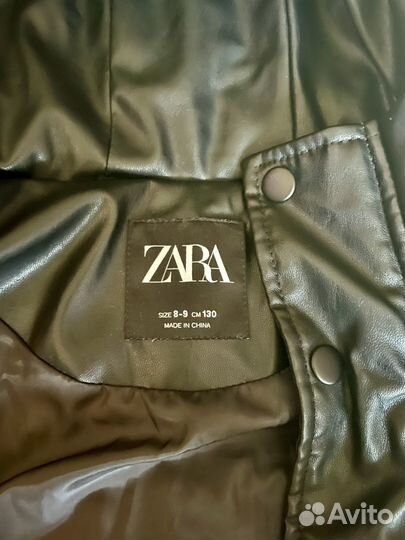 Куртка детская Zara экокожа