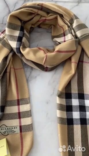 Шарф burberry кашемир