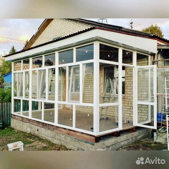 Пвх окна для веранды любой размер