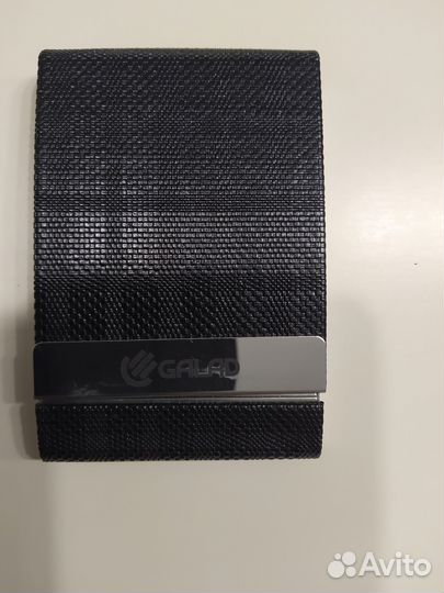 Визитница черного цвета, новая