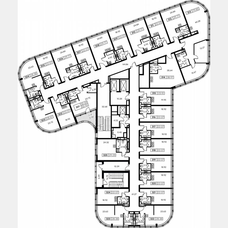 Апартаменты-студия, 37,9 м², 3/15 эт.