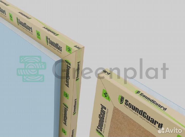 Звукоизоляционная панель шумощит 26 мм