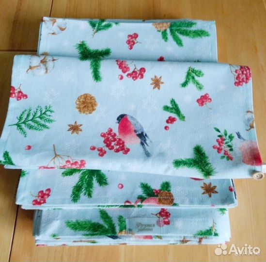 Новое столовое бельё ручной работы