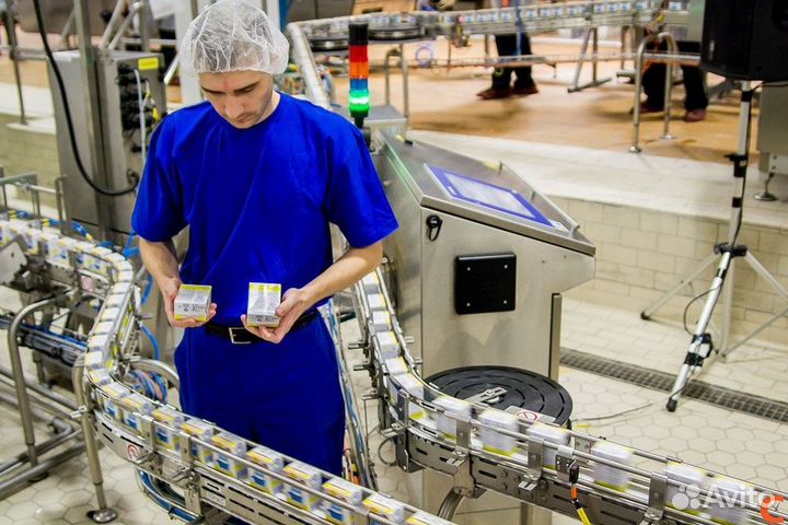 Оператор производственной линии с обучением