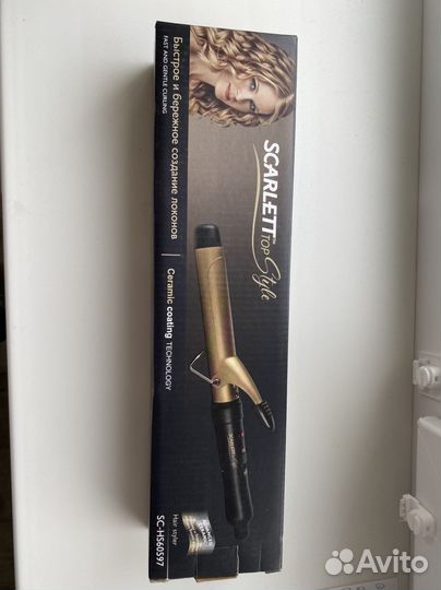 Плойка, щипцы для волос scarlett SC-HS60597