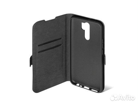 Чехол DF для Xiaomi Redmi 9 xiFlip-62 (black)