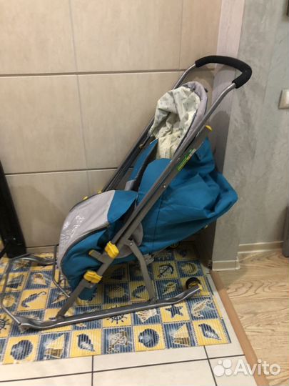 Коляска санки Ника