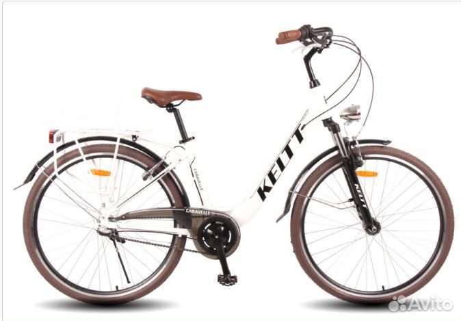 Велосипед дамский женский 28 keltt caravelle white