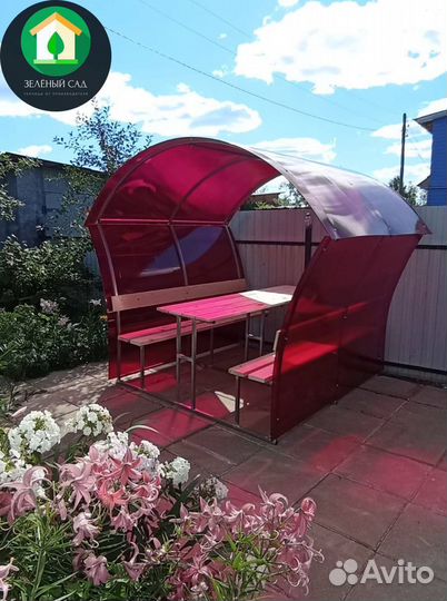 Беседка с установкой день в день