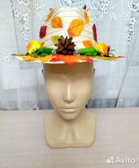 Шляпа на утренник, осенний праздник