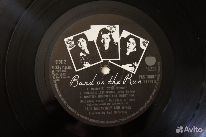 Paul McCartney & Wings - Band On The Run (UK-1973