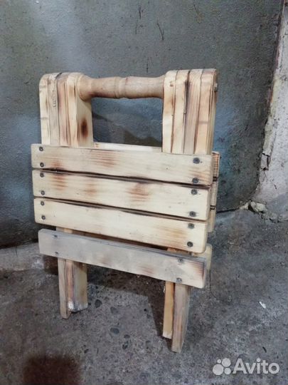 Стул раскладной деревянный