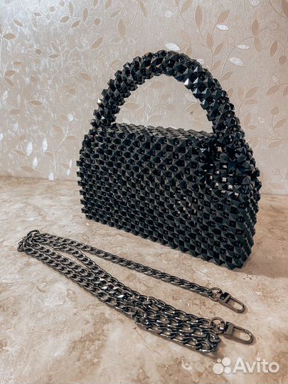 Сумка из бусин