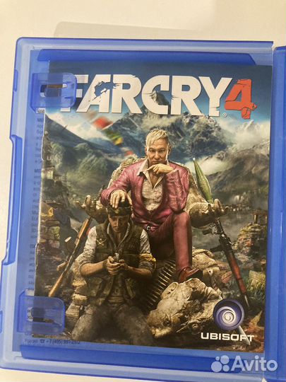 Диск Far CRY 4 PS4