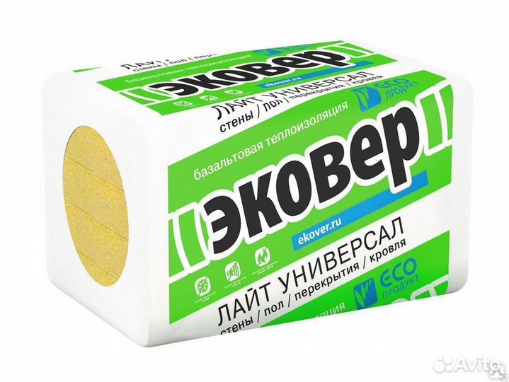 Утеплитель эковер стандарт 80