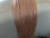 Волосы для наращивания тёмный каштан 50 см