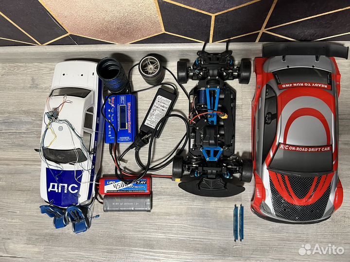 Модель радиоуправляемая для дрифта, 1:10