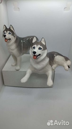 Собаки. Фарфоровые статуэтки
