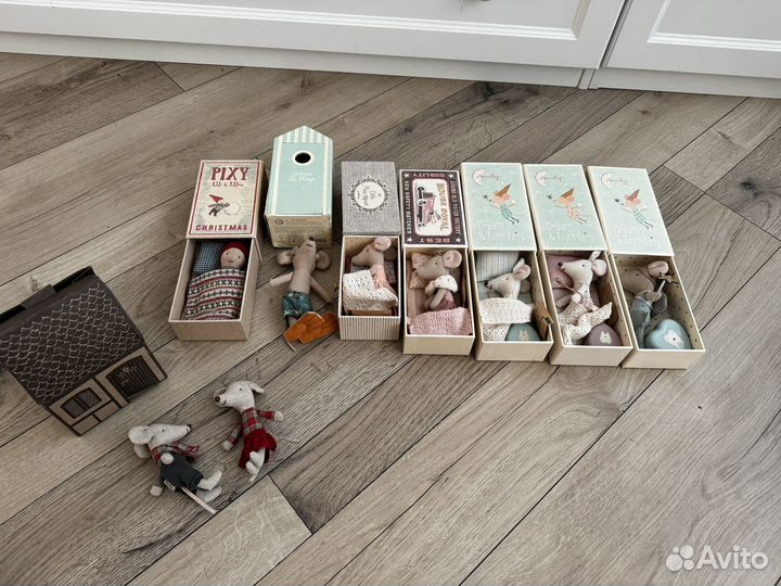 Мышка Maileg, гном пикси