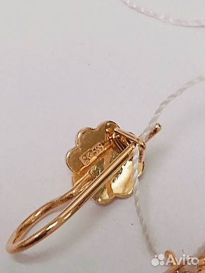 Серьги Золото