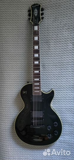 Электрогитара Epiphone Les Paul Custom Midnight