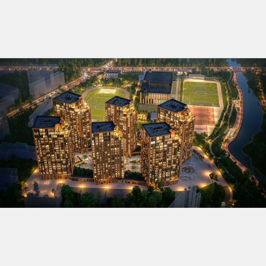 1-к. квартира, 49,3 м², 14/23 эт.