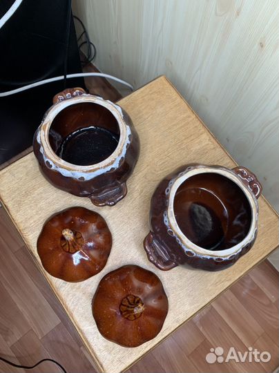 Горшок для запекания 2 шт