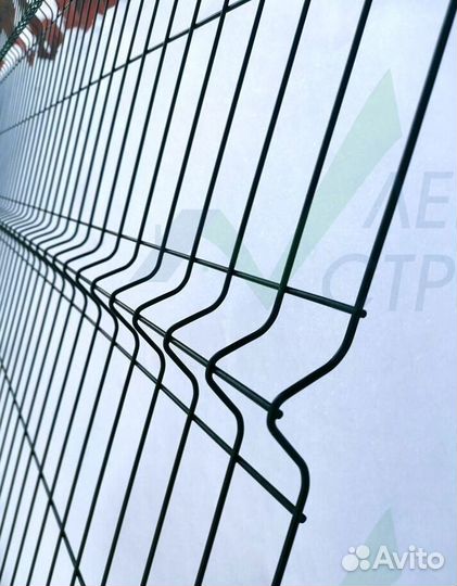 Забор сетка 3D