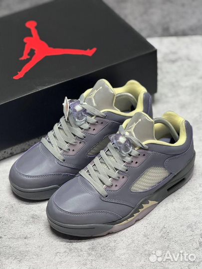 Кроссовки Nike PSG x Air Jordan 5 Low (Арт.72243)
