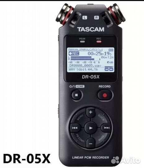 Диктофон Tascam dr-05x, новый