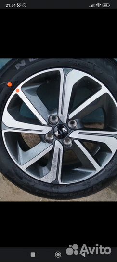 Летние колёса на kia rio r16