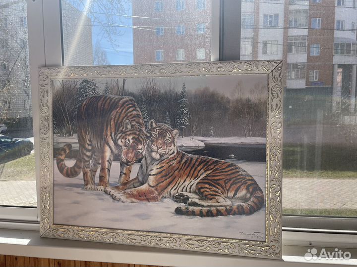 Картина Тигры
