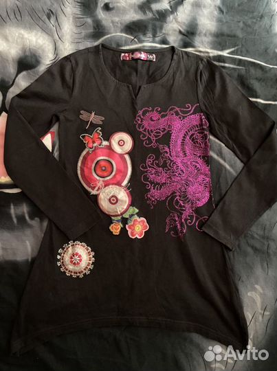 Desigual туника кофта р 9/10 лет