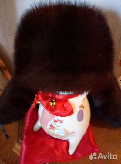 Мужская норковая шапка