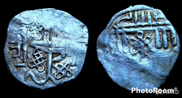 Монета подражание снвк, 15 век двустороннее