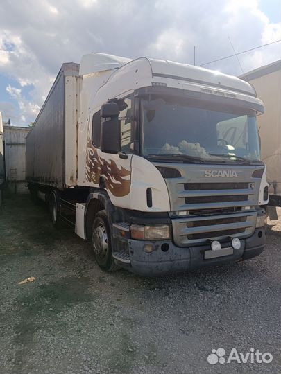 Scania P340 с полуприцепом, 2011