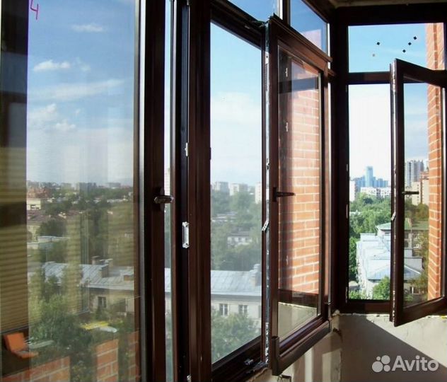 Остекление балконов и лоджий под ключ