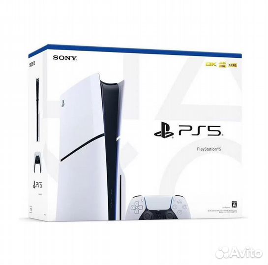 Новая Sony Playstation PS5 Slim disc, 1 тб