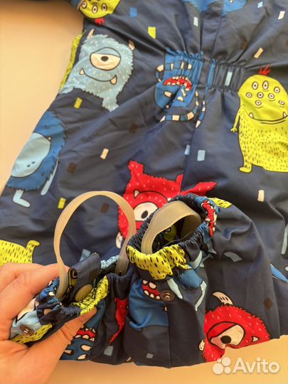 Зимний комбинезон 74 80 на мальчика