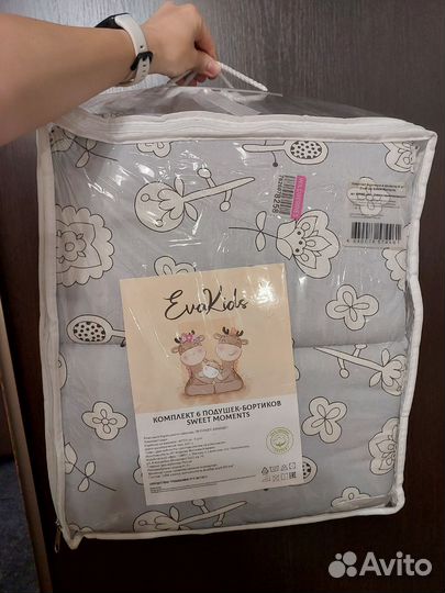 Бортики в детскую кроватку