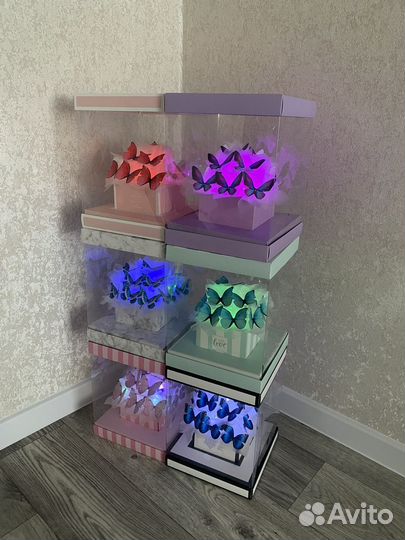 Букеты светящиеся на 8 марта