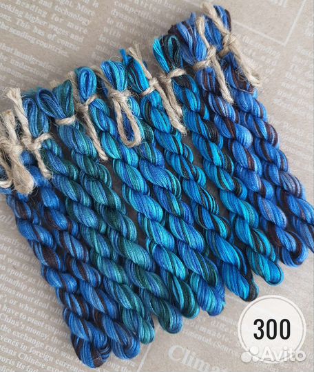 Мулине ручного крашения