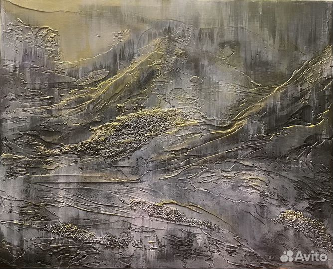 Интерьерная картина текстурная