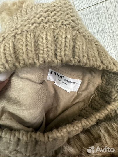 Шапка и снуд zara