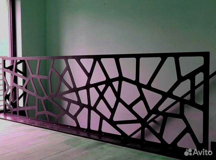 Каркас лестницы из металла