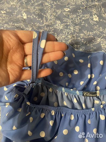 Платье в горошек