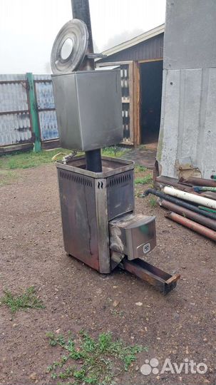 Печь буржуйка для бани